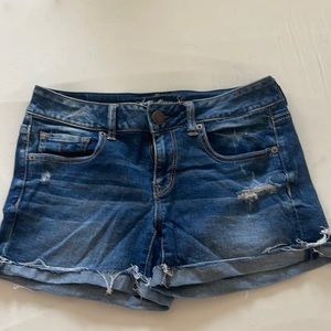 American Eagle super stretch low rise shorts
